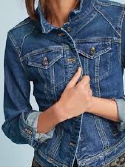 Anthropologie Pilcro And The Letterpress Denim Jacket